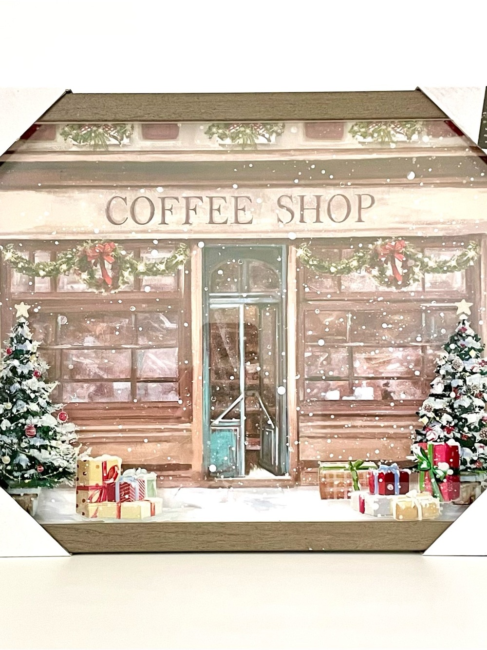 Viral Hobby Lobby Christmas Coffee Shop Framed Wall Art Decor